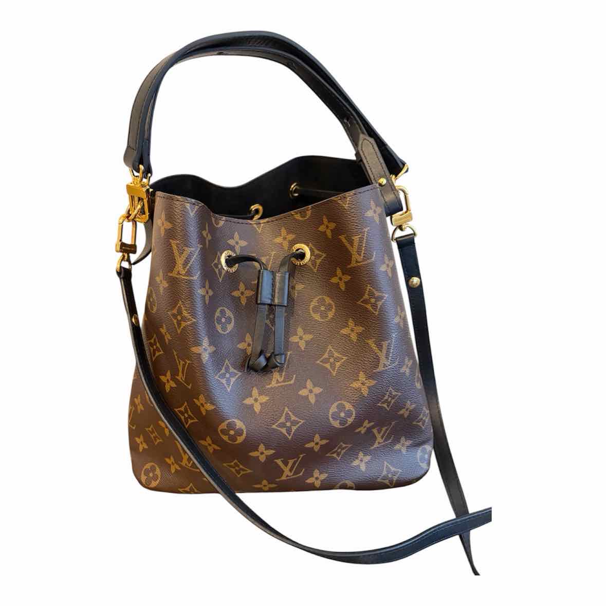 Louis Vuitton NeoNoe Bucket Bag Brown multi Handbag