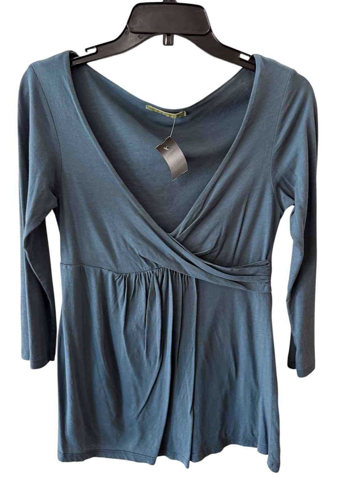 Velvet by G&S Dark Teal Size M Shirt