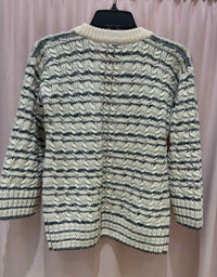 st john white and gray Size P Cardigan