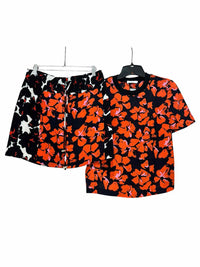 A.L.C. Black and Orange Size 4 Skirt