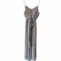 Mestiza Blue and Beige Size 8 Dress