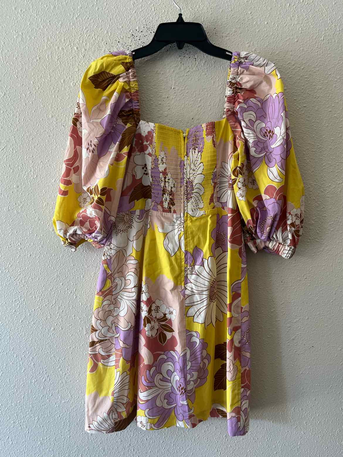 Cara Cara Yellow Multi Size M Dress