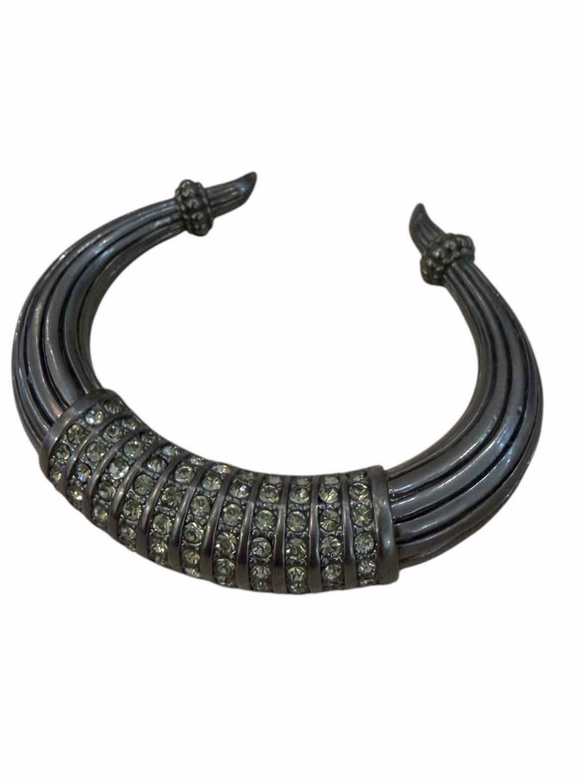 G & B Rhodium Bracelet