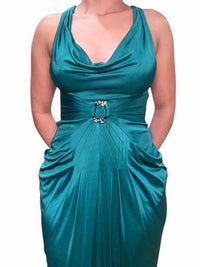 BCBG MAXAZRIA Green Size XXS Dress