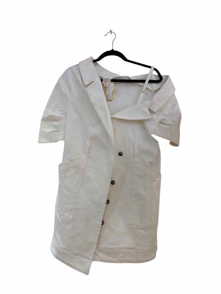 cinq a sept Cream Size 12 Dress