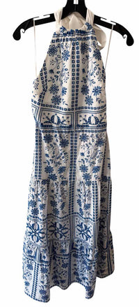 Milly blue & white Size 2 Dress