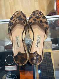 Jimmy Choo beige and leopard print Size 37 Shoes