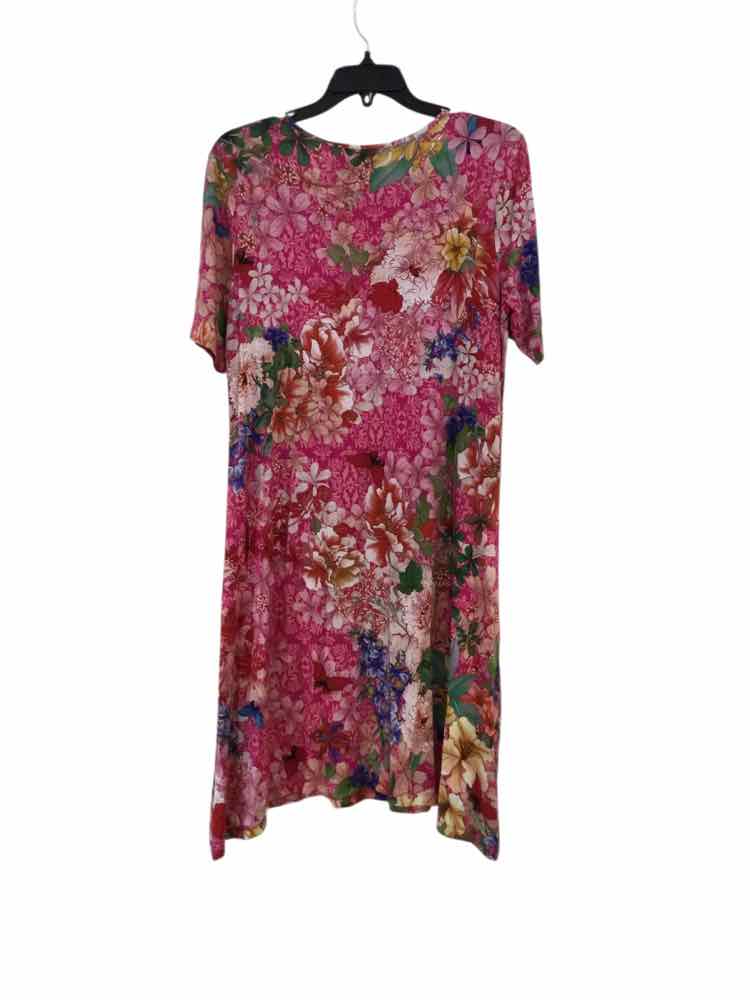 Johnny Was Hot Pink Size M Dress