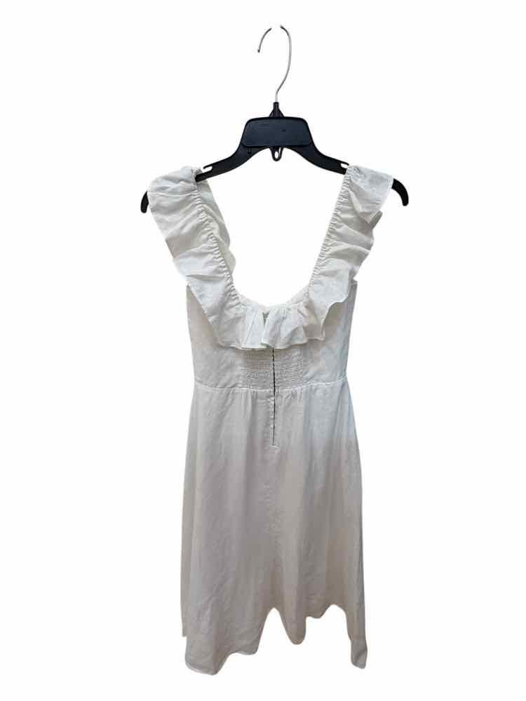 Reformation White Size 2 Dress