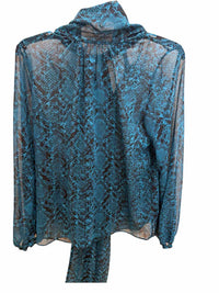 Misa Teal Size XS Shirt
