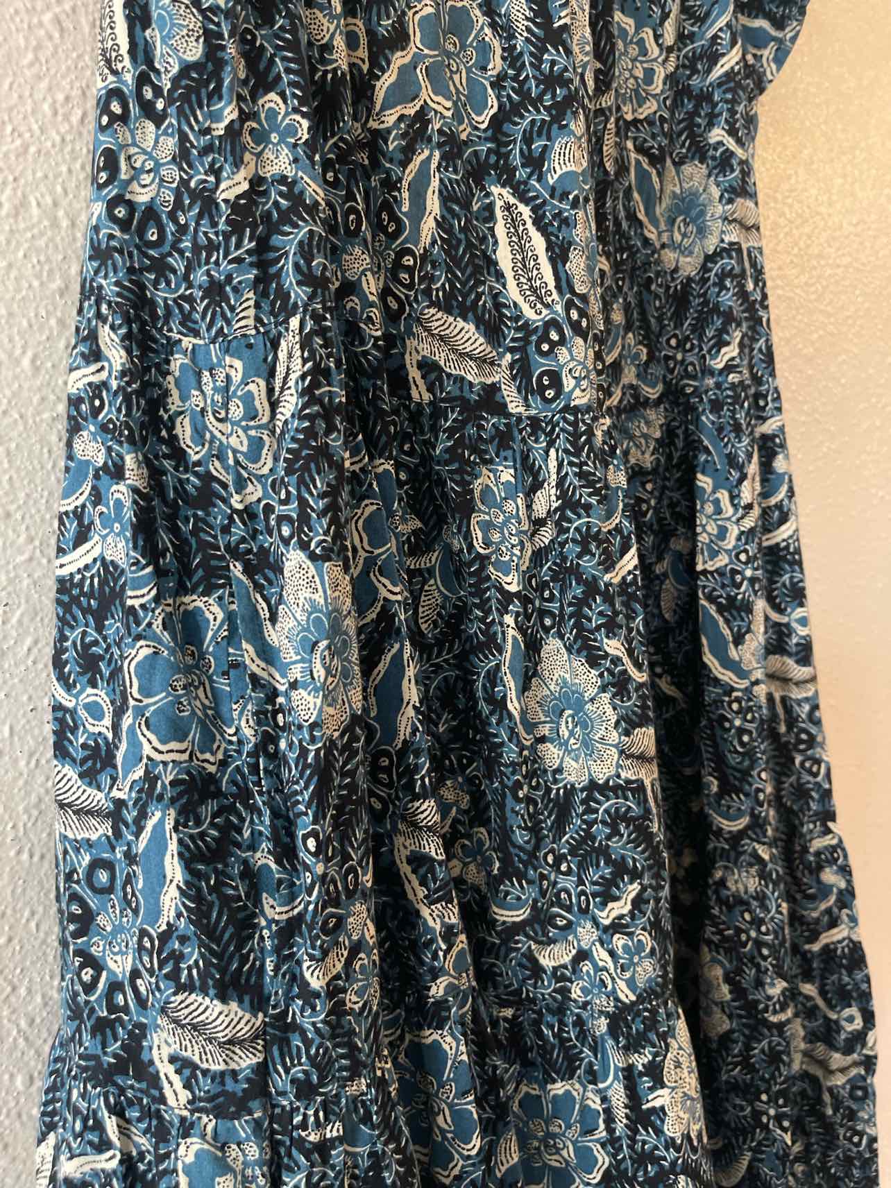 ULLA JOHNSON Blue Multi Size 6 Dress