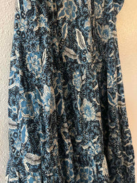 ULLA JOHNSON Blue Multi Size 6 Dress