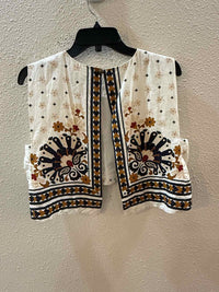 Farm Cream and Black Size S Shirt