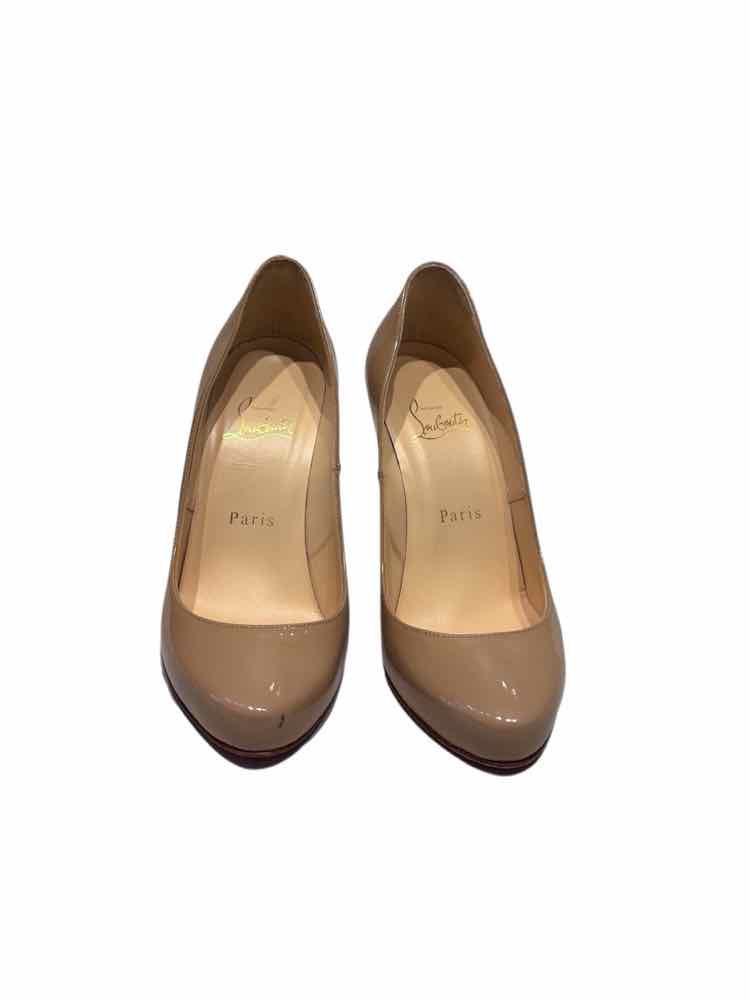 Christian Louboutin Nude Size 36.5 Shoes – Swap Boutique