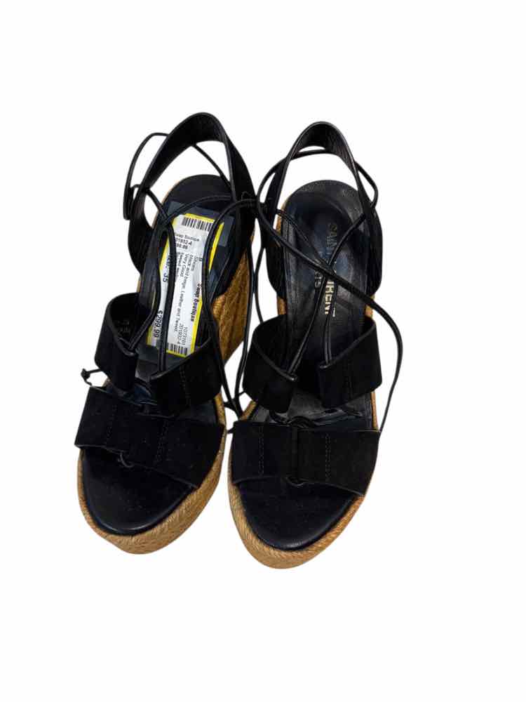 Saint Laurent black and beige Size 35 Shoes