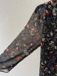 Madewell Black Multi Size M Dress