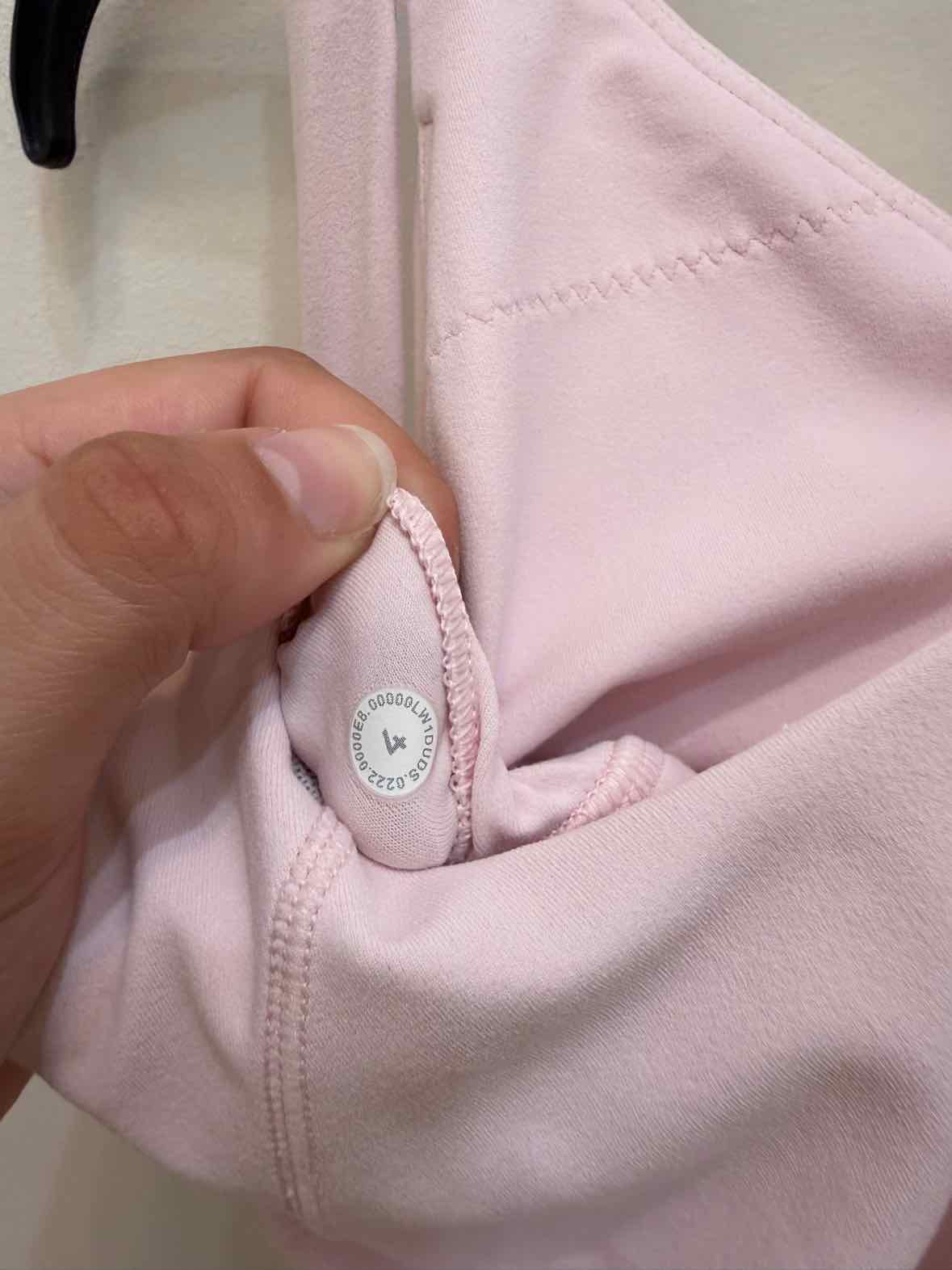 Lululemon Baby Pink Size 4 Shirt