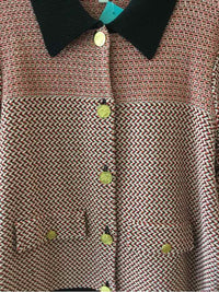 J Crew Red and Black Size M Jacket