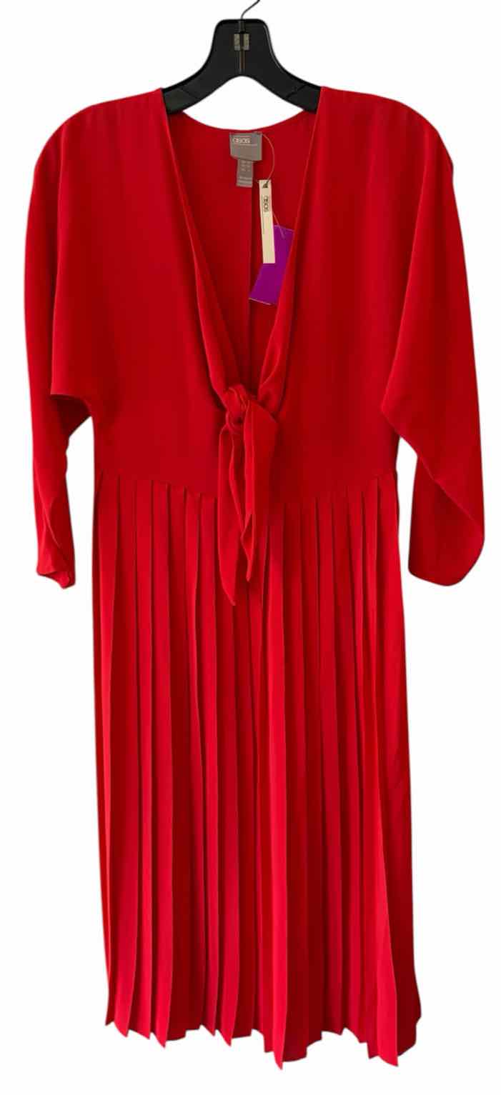 asos Red Size 6 Dress – Swap Boutique