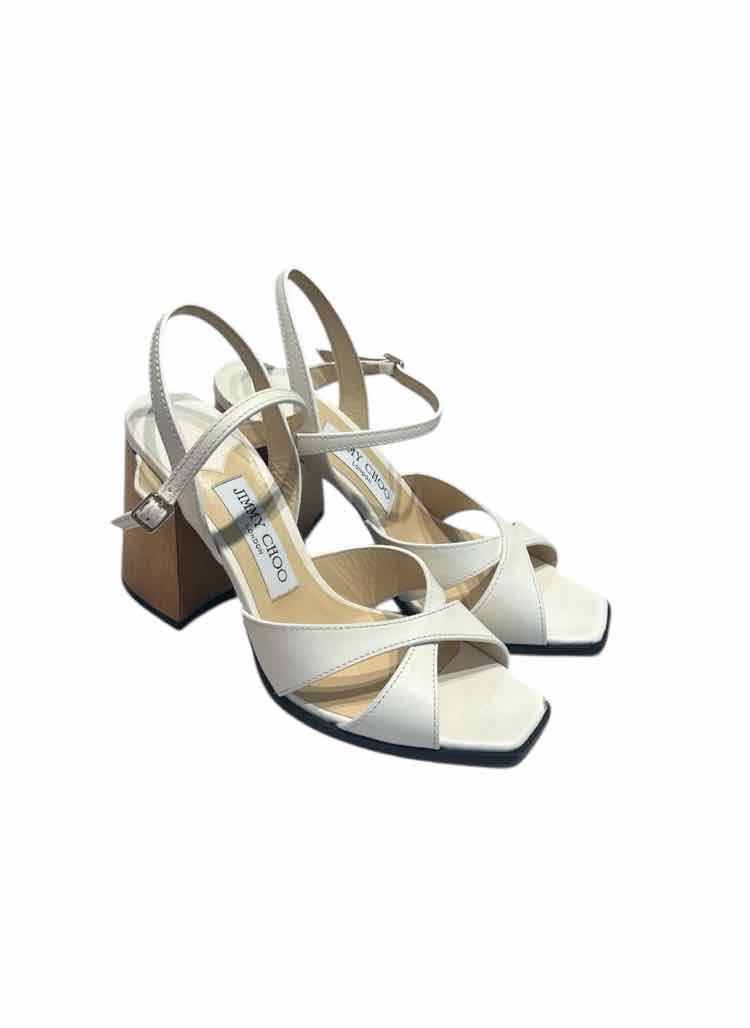 Jimmy Choo Off White Size 37 Shoes