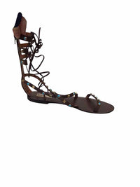 Valentino Garavani brown and blue Size 40 Shoes