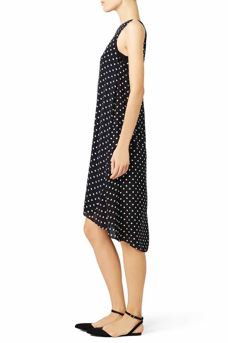 Theory Black and white Size 2 Dress
