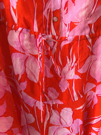 Milly Red multi Size 2 Dress