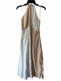 SOVERE/ White and Tan Size 10 Dress