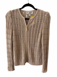 St John Collection by Marie Gray Beige and gold Size 12 Cardigan