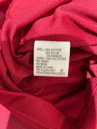 Antonio Melani Dark Red Size 10 Dress