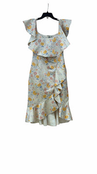 Amur Off White Multi Size 6 Dress