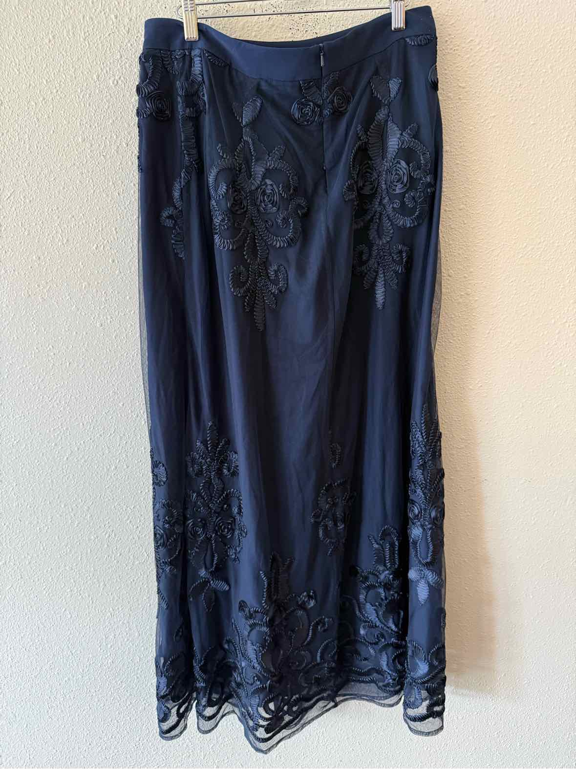 Belle Badgley Misch. Midnight Blue Size 12 Skirt