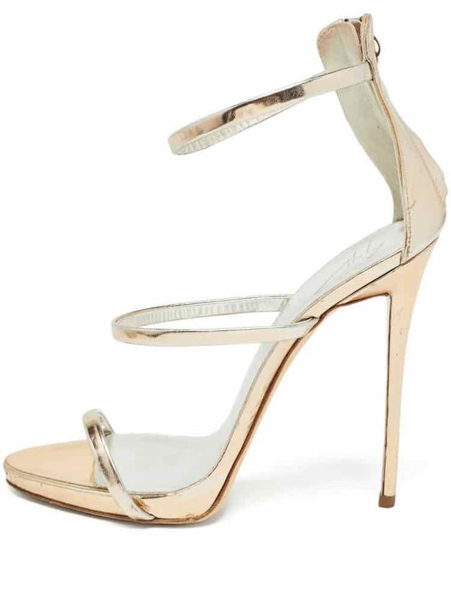 Guiseppe Zanotti gold/silver Size 39 Shoes