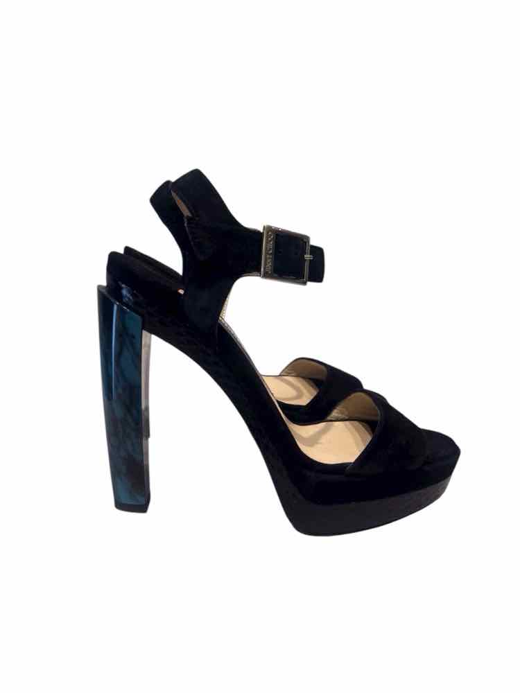 Jimmy Choo Black and blue Size 36.5 Shoes
