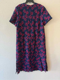 Pomander Place Navy and Red Size M Dress