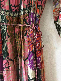 Siddhartha Bansal Pink and Green Size XS Dress