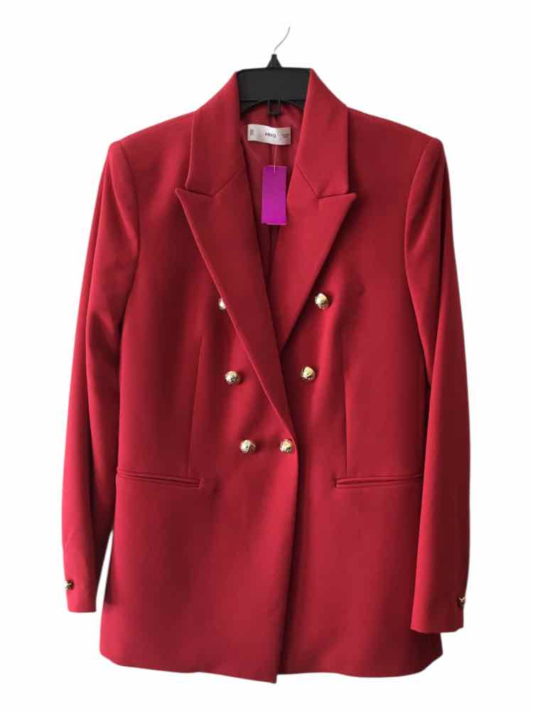 MNG Red and Gold Size M Blazer