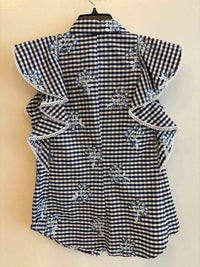 Pearl by Lela Rose Black and white multi Size S Shirt