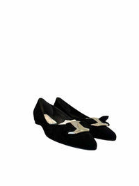 Stuart Weitzman Black Size 8 1/2 Flats