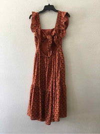 Madewell burnt orange multi Size S Dress