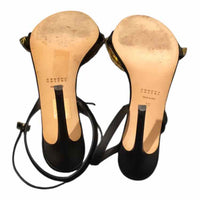 Serena Uziyel Black and Gold Size 36 Shoes