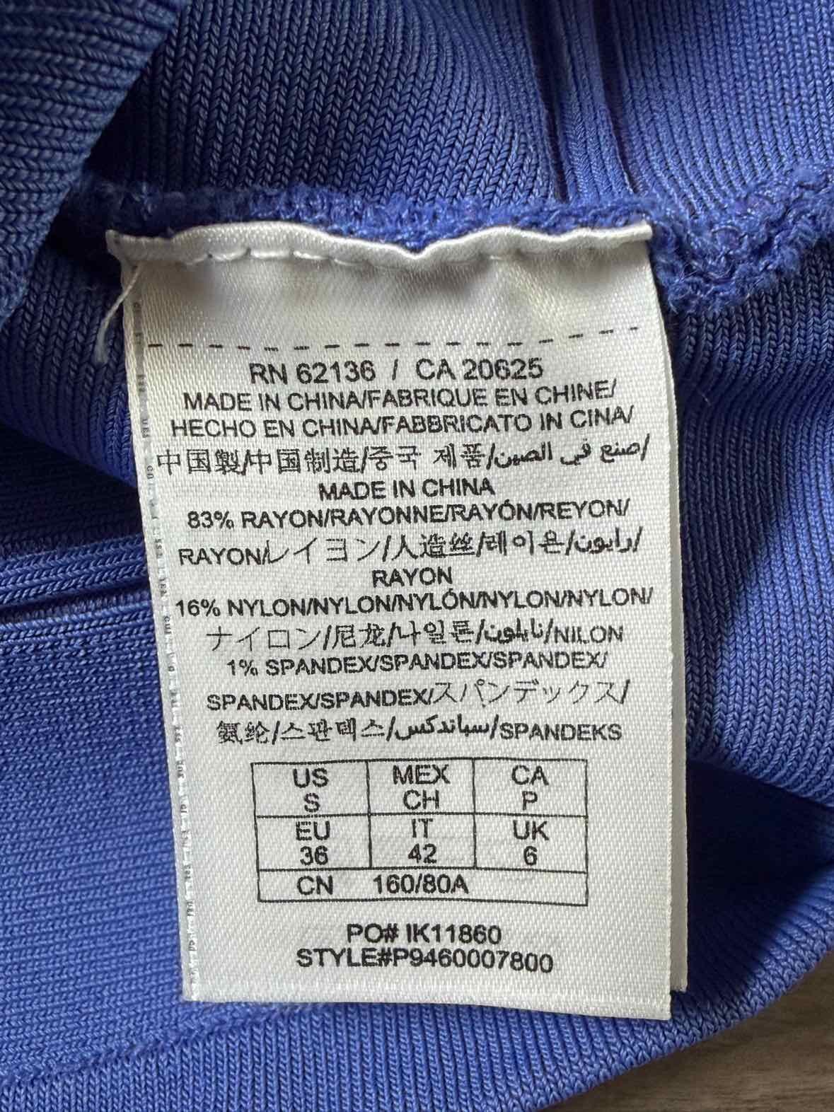 Guess by Marciano Dark Periwinkle Size S Dress