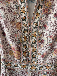 Paige White Multi Size 6X Romper