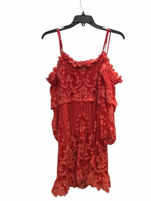 Parker Red Size 2 Dress