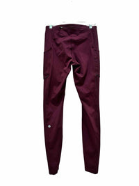 Lululemon Burgandy Size 6 Leggings