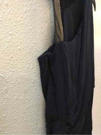J. Mendel Navy and Black Size 6 Dress