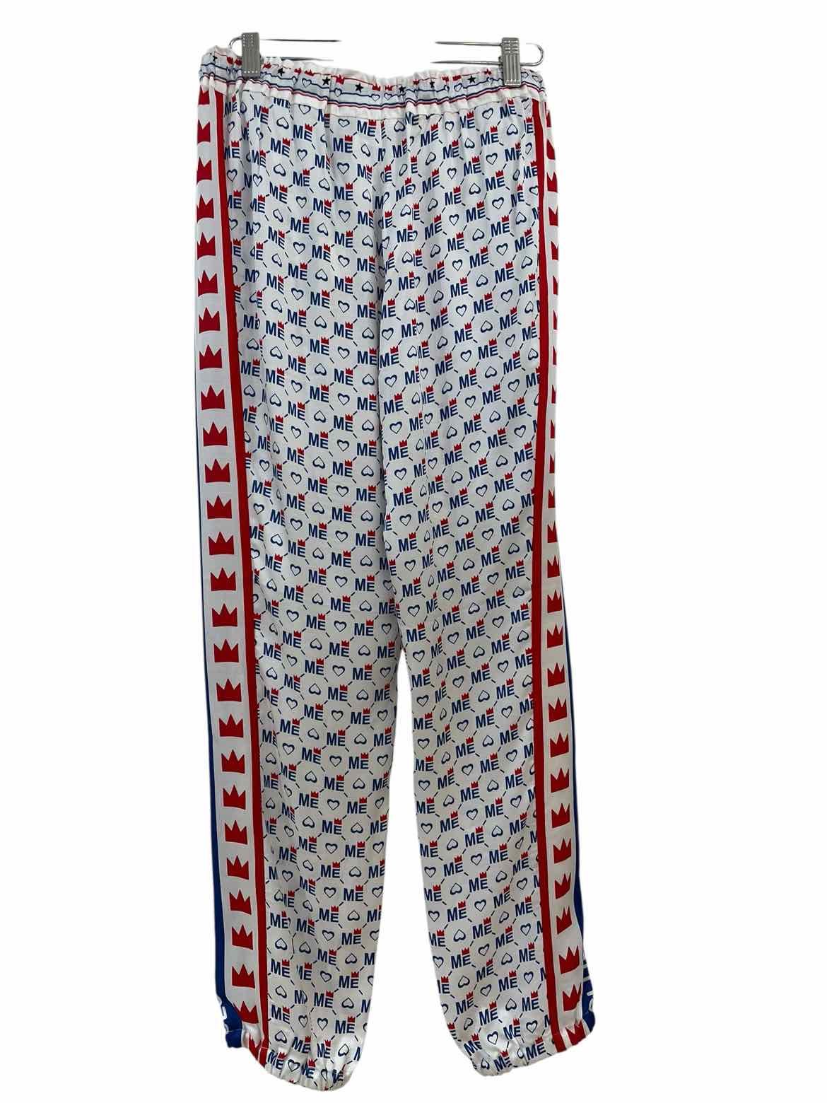 Me369 White and Blue Size XS Pants