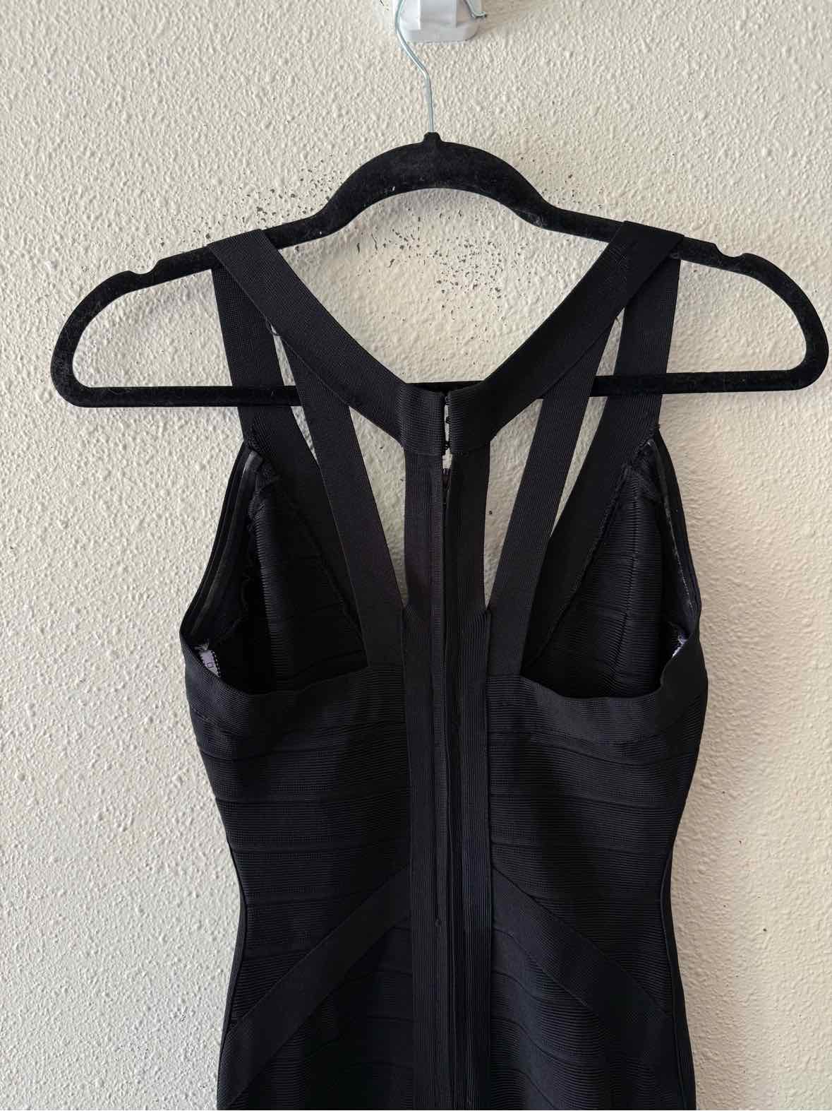 Herve Leger Black Size S Dress
