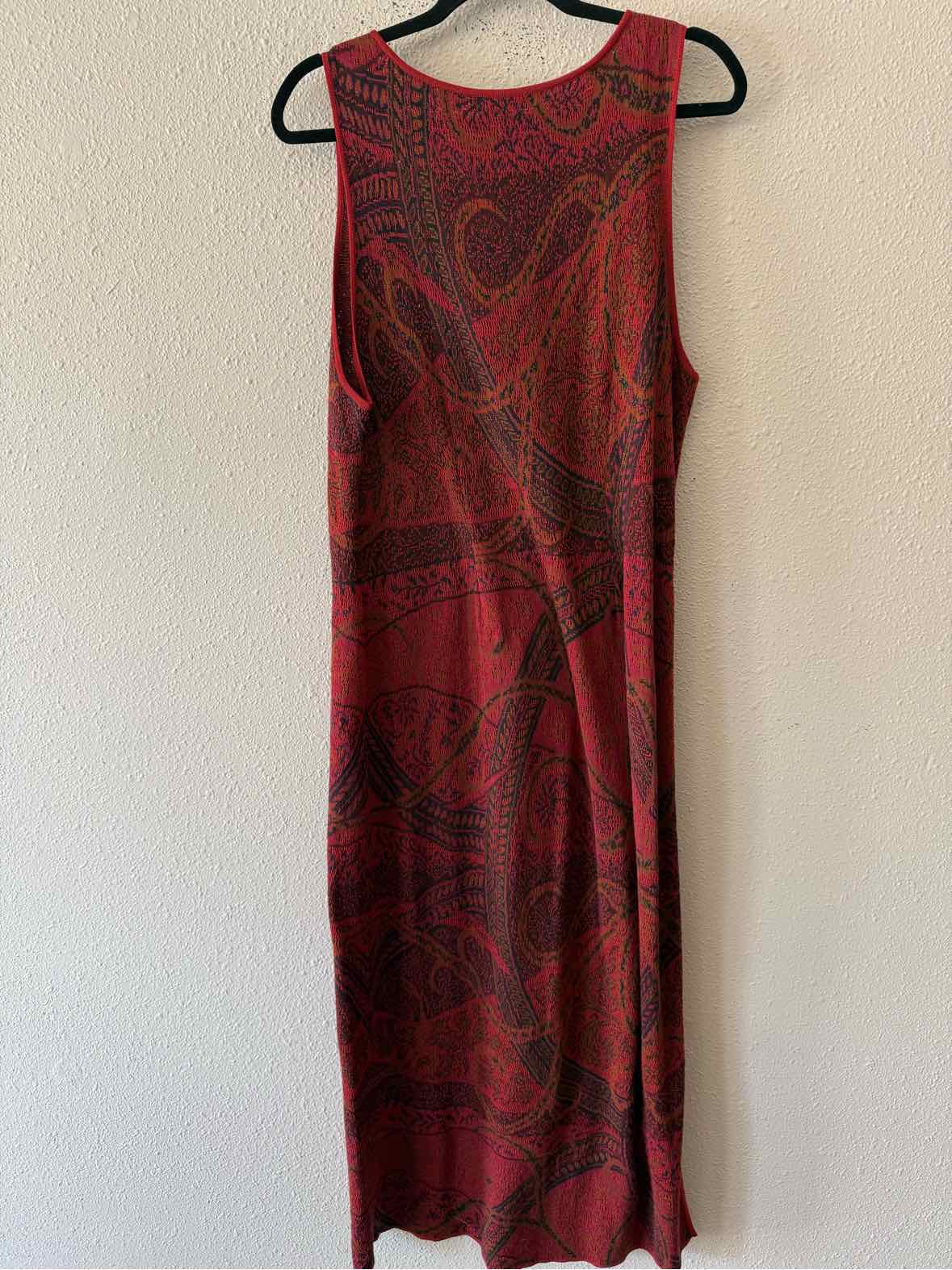 Peruvian Connection Red and Black Size L Dress