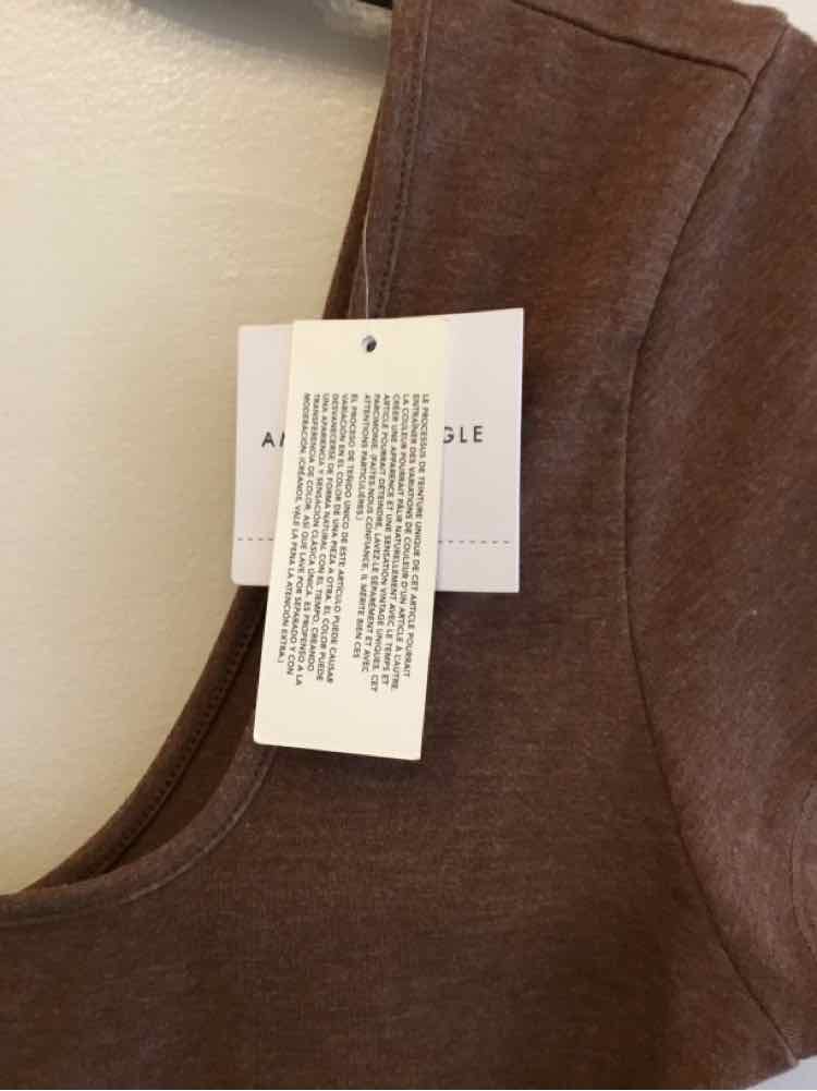 American Eagle Brown Size L Bodysuit